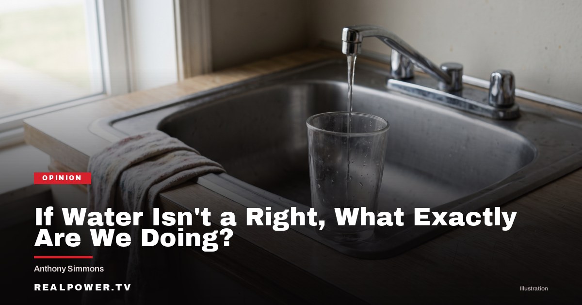 If Water Isn’t a Right, What Exactly Are We Doing?